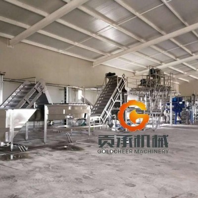 Solutions for automatic mango pulp mango puree plants production line equipment